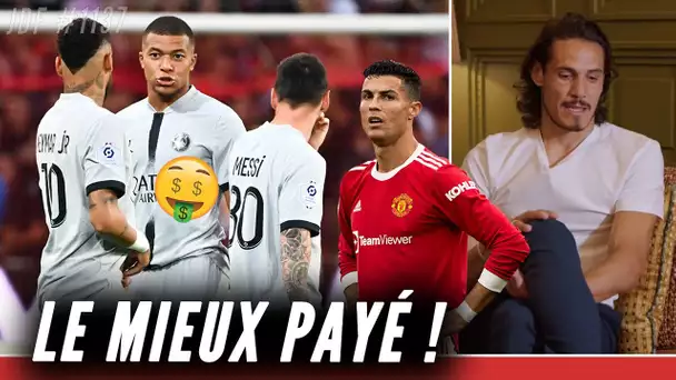 Salaires : MBAPPÉ détrône MESSI et RONALDO ! Confession : CAVANI en thérapie depuis la REMONTADA !