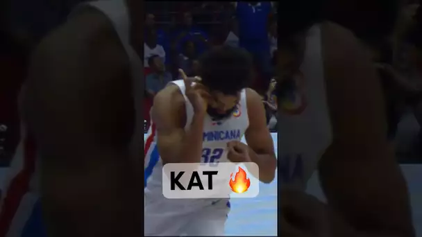 Karl-Anthony Towns Knocks Down The Tough Step-Back 3 In #FIBAWC Action! 😳| #Shorts