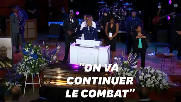 À la cérémonie d’hommage à George Floyd, le discours poignant de Al Sharpton