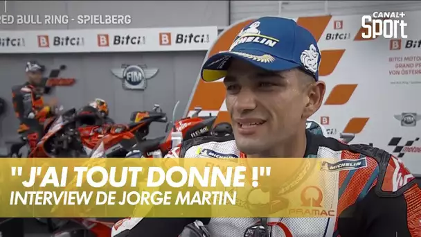 Jorge Martin : "J'étais effrayé !" - GP d'Autriche MotoGP