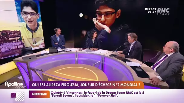 Alireza Firouzia est un jeune joueur d'échec franco-libanais