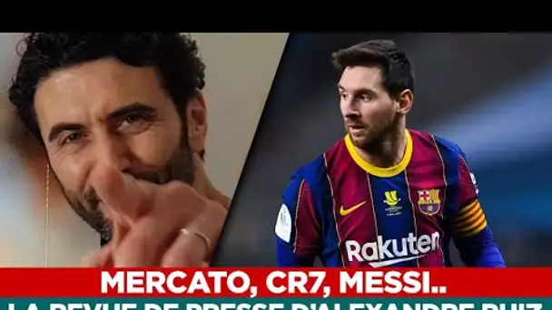 Mercato, CR7, Messi, Real… La revue de presse d'Alexandre Ruiz