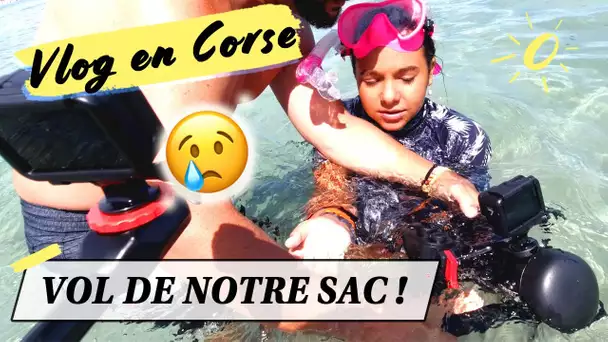 ON NOUS A VOLÉ NOS AFFAIRES ! 😢 / Vlog en Corse