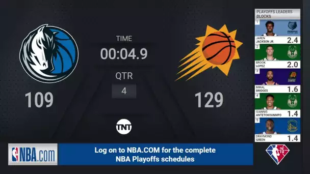 76ers @ Heat | #NBAPlayoffs Presented by Google Pixel on TNT Live Scoreboard
