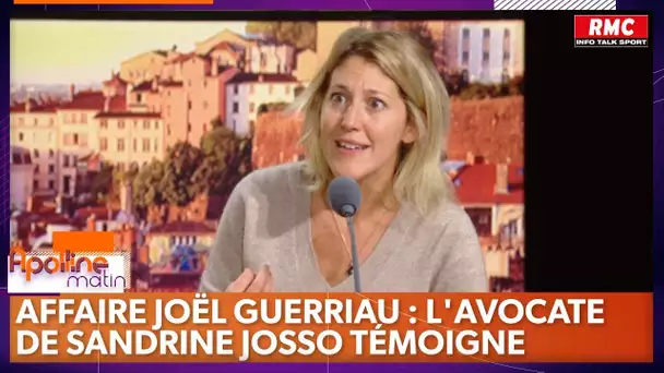 Affaire Joël Guerriau: l'avocate de Sandrine Josso témoigne sur RMC