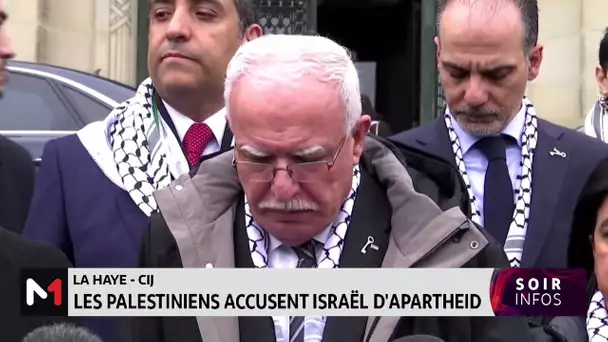 La Haye- CIJ: les Palestiniens accusent les israéliens d´Appartheid