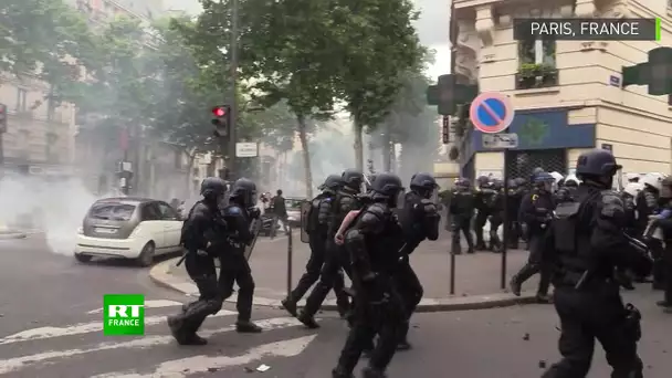 Acte 31 des Gilets jaunes : la police recourt aux gaz lacrymogènes à Paris