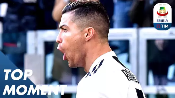 Ronaldo Scores 13th Serie A Goal! | Juventus 2-1 Sampdoria | Top Moment | Serie A