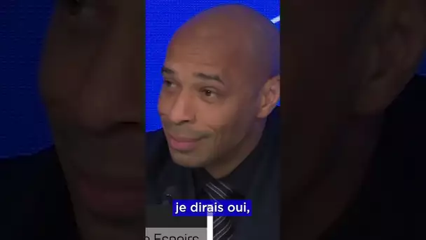 🎙 Thierry Henry est le nouveau sélectionneur de l’Équipe de France Espoirs ! #shorts
