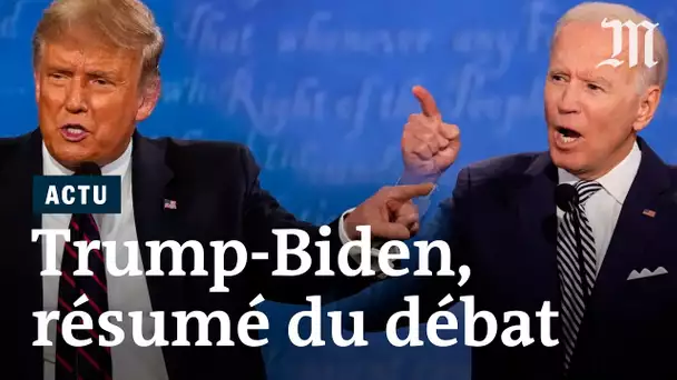 Trump vs Biden : le résumé du premier débat pour la présidentielle américaine 2020