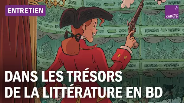 BD : Jean Harambat chasse les trésors de la littérature