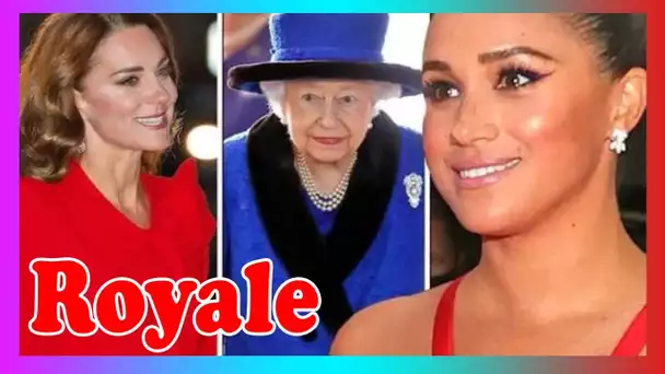 Meghan en tête de la popularité de la reine et de Kate dans la famille royale, car la duchesse