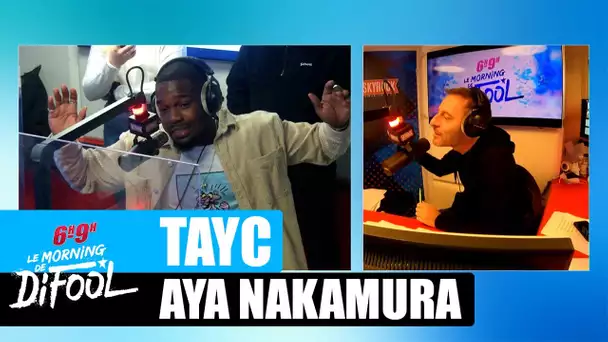 Tayc parle de sa relation avec Aya Nakamura ! #MorningDeDifool