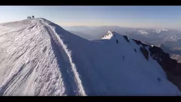La voie du Mont-Blanc de plus en plus difficile à cause du réchauffement climatique