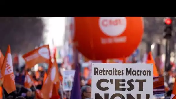 Nouvelle mobilisation contre la réforme des retraites en France • FRANCE 24