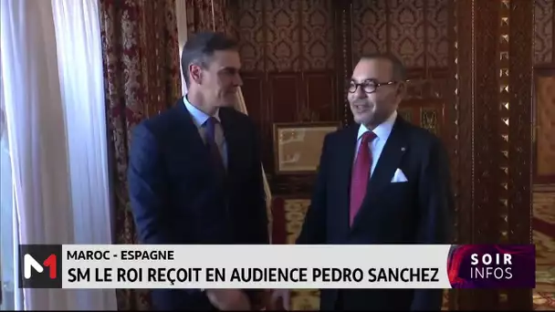 Maroc-Espagne: SM le Roi reçoit en audience Pedro Sanchez