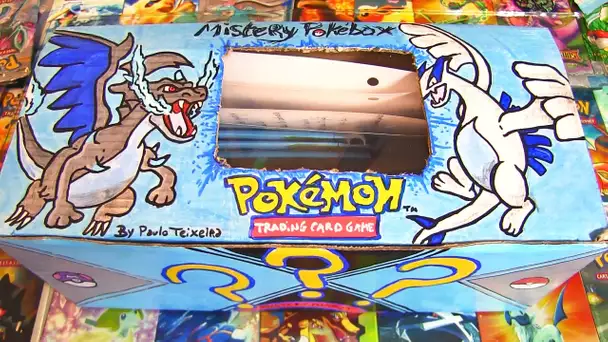 Ouverture d&#039;une Boite Pokebox POKEMON LÉGENDAIRE FAIT MAIN !!