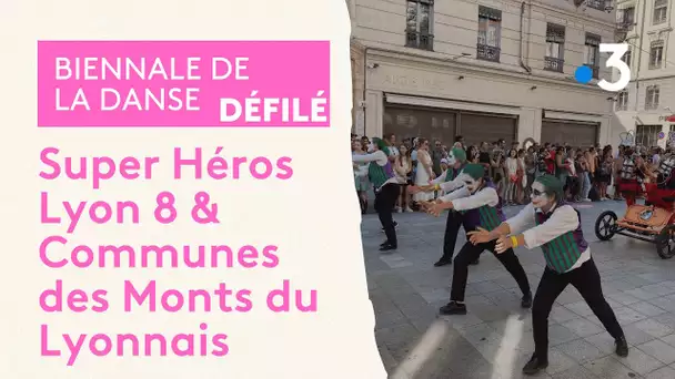 Défilé de la Biennale de la danse 2023 : Super héros