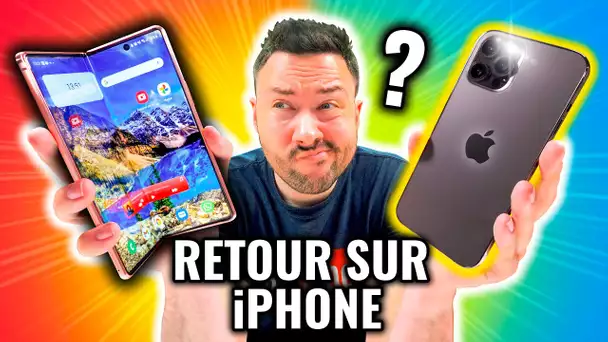 2 ans avec des Smartphones Pliables ! (je retourne sur iPhone ?)