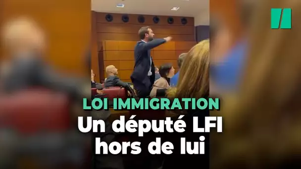 Après une altercation à l’Assemblée, des sanctions demandées contre un élu LFI