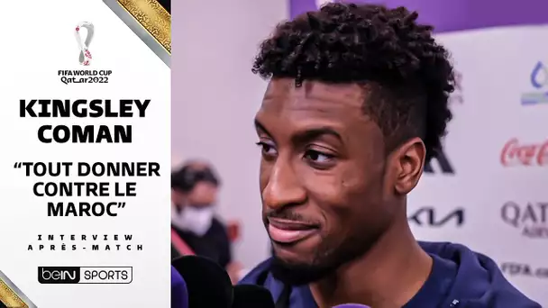 Angleterre - France / Kingsley Coman : "Il faudra tout donner contre le Maroc"