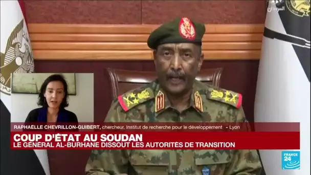 Coup d'Etat au Soudan : le Premier ministre arrêté, l'armée déployée à Khartoum • FRANCE 24