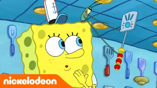 Bob l&#039;éponge | Le maître des spatules | Nickelodeon France