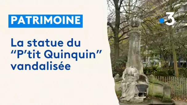 A Lille, la statue du "P'tit Quinquin" vandalisée
