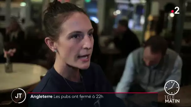 Angleterre : fermeture des pubs et restaurants à 22h