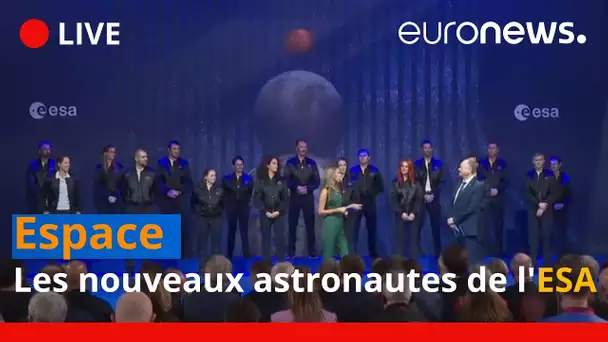 En direct | Espace : les nouveaux astronautes européens de l'ESA