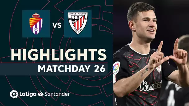 Resumen de Real Valladolid vs Athletic Club (1-3)