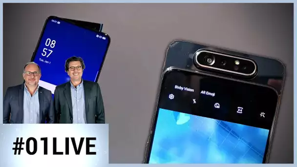 01Live Hebdo #222 : des smartphones étonnants signés Samsung et Oppo