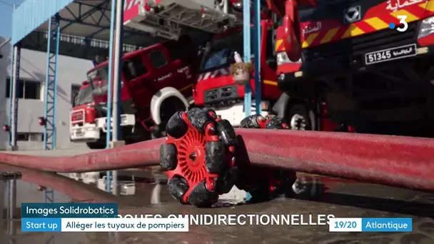 La Rochelle :  Solid Robotics, une start-up au service  des pompiers