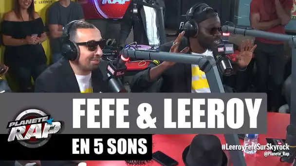 Féfé, Leeroy leurs bio en 5 sons #PlanèteRap