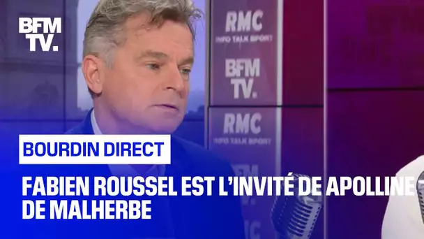 Fabien Roussel face à Apolline de Malherbe en direct