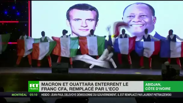Macron et Ouattara enterrent le franc CFA, remplacé par l’Eco