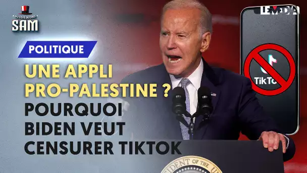 UNE APPLI PRO-PALESTINE ? POURQUOI LES AMÉRICAINS ET BIDEN VEULENT CENSURER TIKTOK