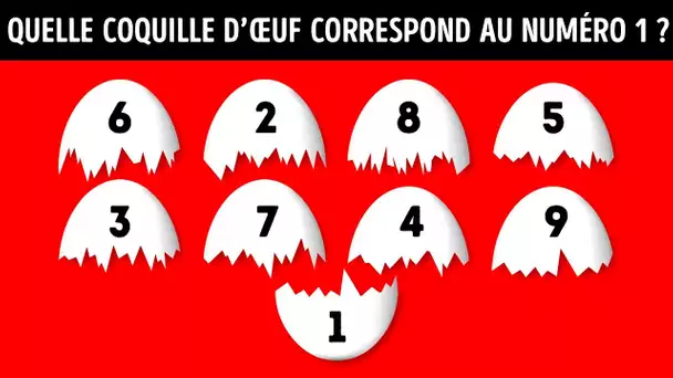 10 Casses-tête Qui ne te Laisseront Pas Tranquille Tant Que tu ne Les Auras Pas Résolus