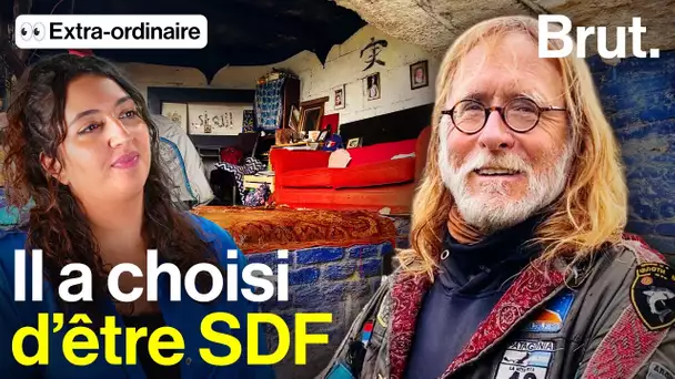 Chris Ames, le vagabond globe-trotteur qui vit sous un pont à Rennes