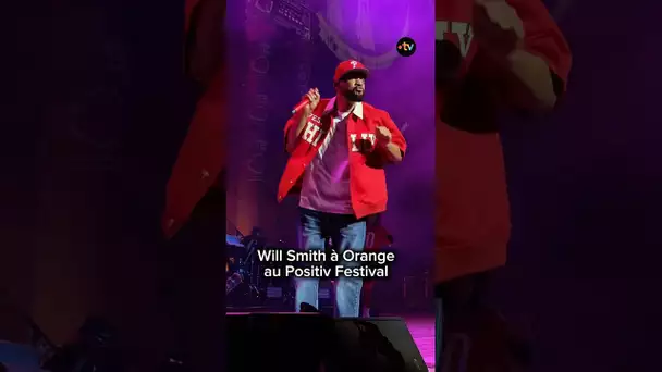 Will Smith à Orange au Positiv Festival