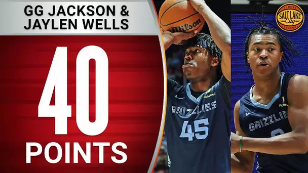 Jaylen Wells & GG Jackson combine for 40 PTS vs Thunder | SALT LAKE CITY | July 5, 2025