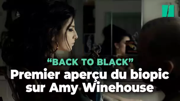 Dans le premier aperçu du biopic sur Amy Winehouse, la ressemblance est frappante