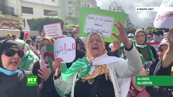 Algérie : des femmes manifestent pour leurs droits et des changements politiques dans le pays