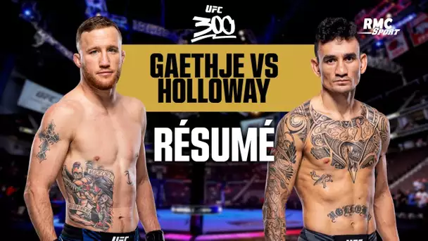 Résumé UFC 300 : Gaethje vs Holloway, un chef d'oeuvre et un KO d'anthologie