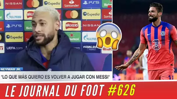 NEYMAR veut rejouer avec MESSI : mais au BARÇA ou au PSG ?! Olivier GIROUD signe un quadruplé !