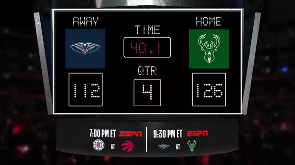 Clippers @ Raptors LIVE Scoreboard - Join the conversation & catch all the action on ESPN!