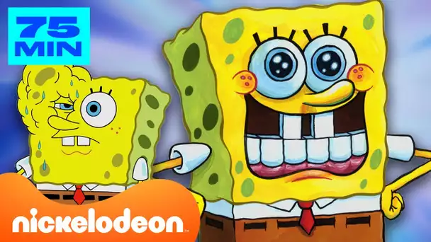 Bob l'éponge | 1 heure de moments encore plus AMUSANTS des NOUVEAUX épisodes 😂 | Nickelodeon France
