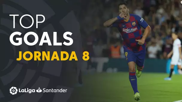 Todos los goles de la Jornada 8 de LaLiga Santander 2019/2020