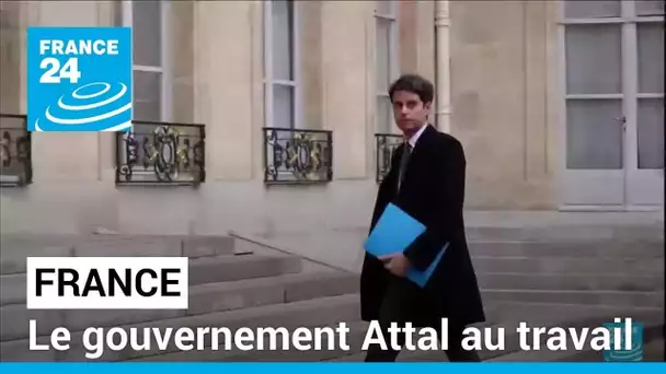 France : le gouvernement Attal au travail • FRANCE 24