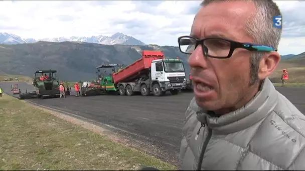 Hautes-Pyrénées : la piste de l&#039;altiport de Peyragudes refaite à neuf